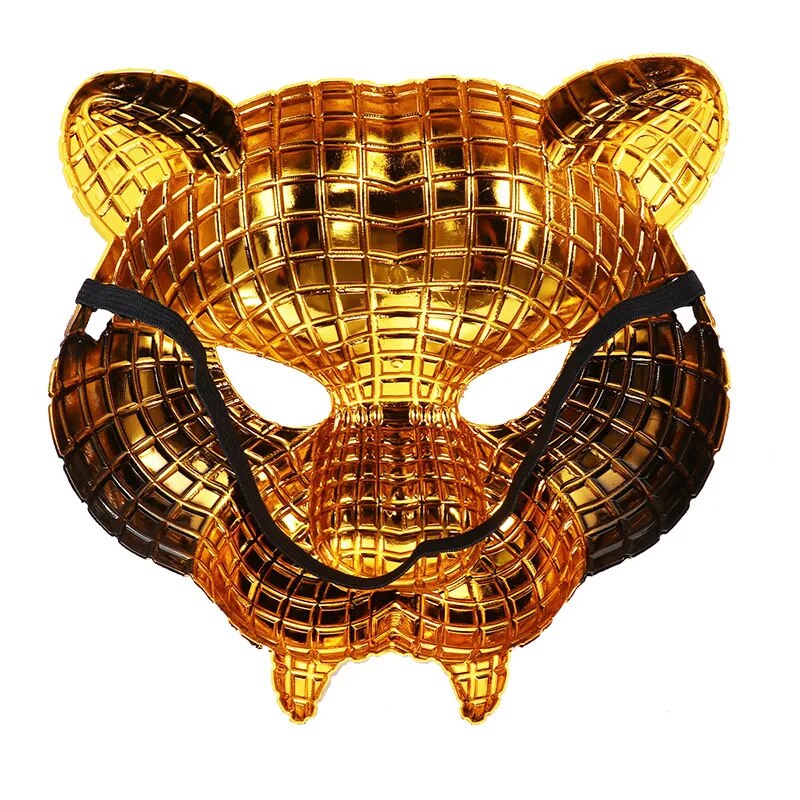 Golden Leopard Mask